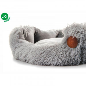 JK guļvieta suņiem, kaķiem YETI GREY M 53x53x16 cm